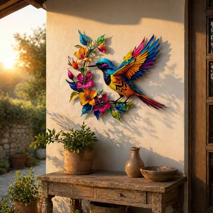 💐Last Day 70% OFF🔥 - Handcrafted Metal Bluebird Wall Art