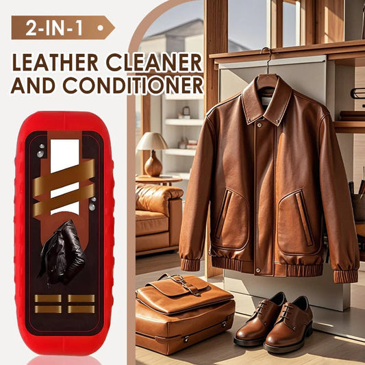 LAST DAY 70% OFF🔥2-in-1 Leather Cleaner and Conditioner