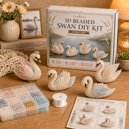🔥Last Day 70% OFF -  2026 OddsHarbor®🧵✨ Tiny 3D Beaded Animal DIY Kit
