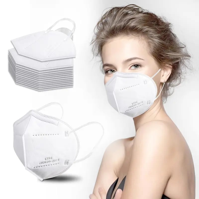 🔥LAST DAY 70% OFF - 🥇KN95 Mask 🛡️5-layer Breathable Design (Set of 100)