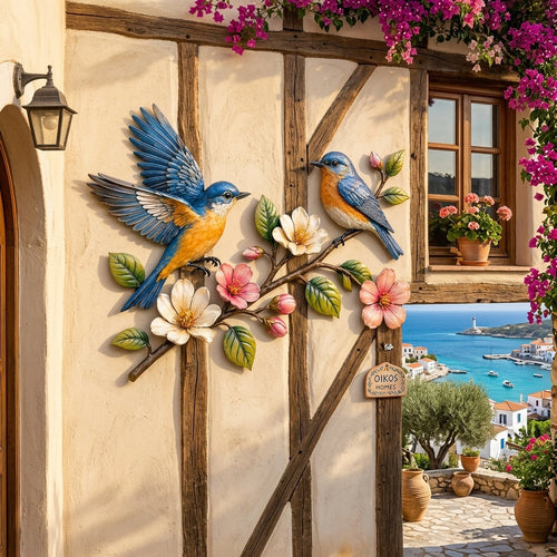 💐Last Day 70% OFF🔥 - Handcrafted Metal Bluebird Wall Art