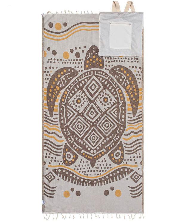 ⏰LAST DAY 70% OFF - 🏖️2-in-1 Convertible Towel & Backpack with Inner Zip Pocket & Sand-Repelling Fabric