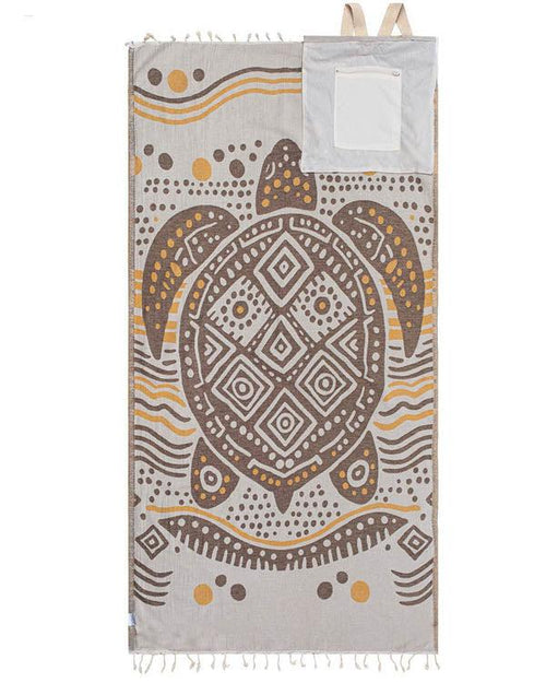 ⏰LAST DAY 70% OFF - 🏖️2-in-1 Convertible Towel & Backpack with Inner Zip Pocket & Sand-Repelling Fabric