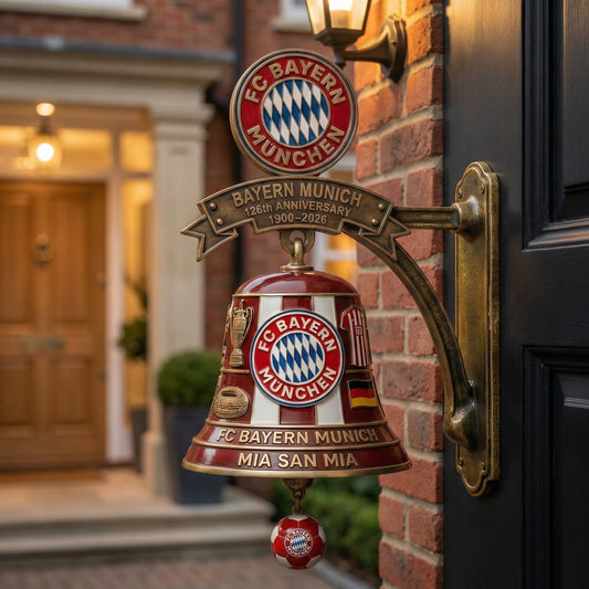 FC Bayern München 126th Anniversary Commemorative Wall Bell