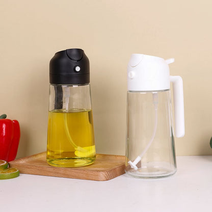 HOT SALE2 in 1 Glass Oil Sprayer & Dispenser(Buy 2 Get 10% OFF)