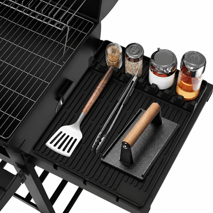 🌞Summer Sale 70% OFF🔥Silicone Grill Tools Mat with Drip Pad