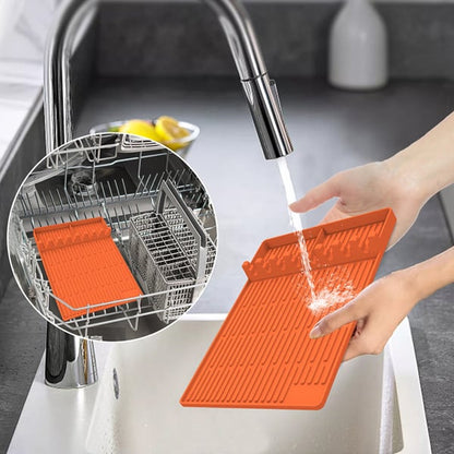 🌞Summer Sale 70% OFF🔥Silicone Grill Tools Mat with Drip Pad