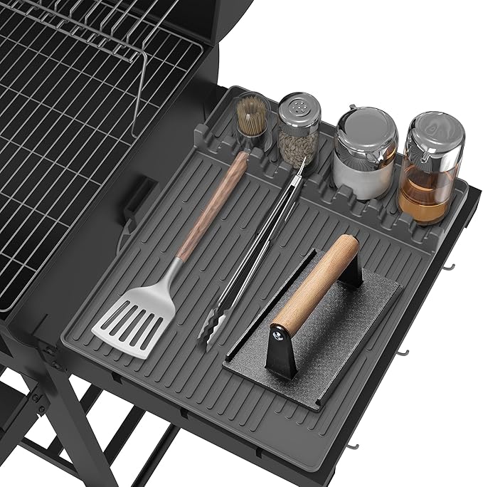 🌞Summer Sale 70% OFF🔥Silicone Grill Tools Mat with Drip Pad